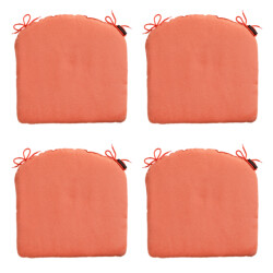 Madison Zitkussen panama flame orange 46x48 - 4 stuks