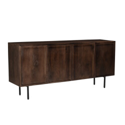 Livingfurn dressoir elan 180x75x40 cm mangohout