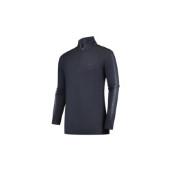 Circle of Gentlemen Ashton 100% merino pullover met rits