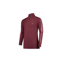 Circle of Gentlemen Angelo 100% merino pullover met rits