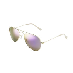 Sinner amoer gld met.-smoke purple mirror ski zonnebril goud-multicolour