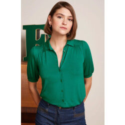 King Louie 09477 carina blouse viscose green