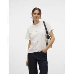Vero Moda Vmsolvei mette ss top box jrs spe g