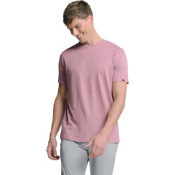 No Excess T-shirt crewneck melange mauve