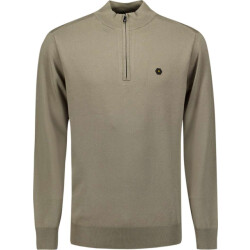 No Excess Pullover half zip light army