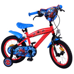 Marvel Ultimate spider-man kinderfiets twee handremmen
