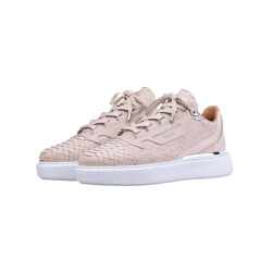Benjamin Berner Raphael low top python cut-matt nappa sneaker