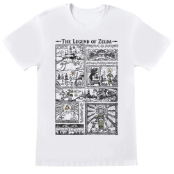Nintendo Unisex volwassen tekeningen legende van zelda t-shirt
