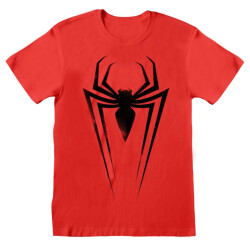 Marvel Unisex volwassen spider-man symbolen t-shirt