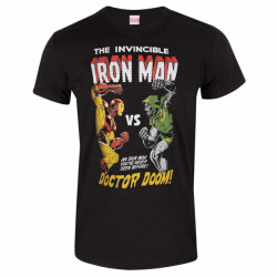 Marvel Unisex volwassen iron man vs doom t-shirt