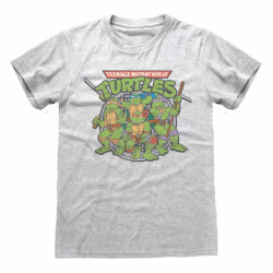 Teenage mutant ninja Turtles Unisex t-shirt retro volwassenen