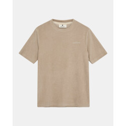 Anerkjendt 901919 akkikki frotte tee 0536 feather gray
