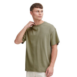 Solid Casual t-shirt heren