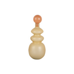 Present Time vaas alegre anillo soft yellow & peach orange