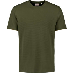 No Excess T-shirt crewneck solid relief jacqu dark moss