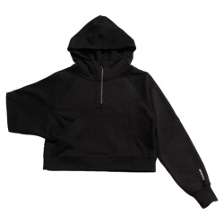 Athleezy Balance cropped zipper hoodie