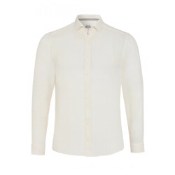 Pure 3805-21110 900 white heren overhemd linnen lange mouw