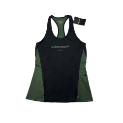 Björn Borg Björn borg olita dames tanktop – sporttop zwart/ – ademend & elastisch