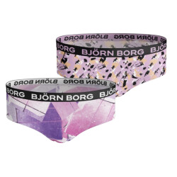 Björn Borg Björn borg meisjes hipster 2-pack – zacht katoen – & grafische prints