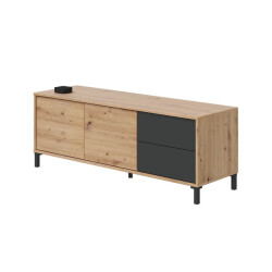 CaliCosy Tv-meubel 2 deuren en 2 laden brooklyn l130 cm