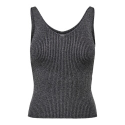 Jacqueline de Yong Jdybodilla lurex sl top knt antraciet