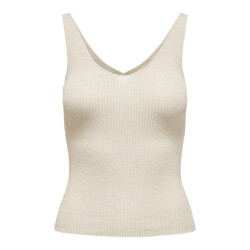 Jacqueline de Yong Jdybodilla lurex sl top knt beige