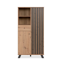 CaliCosy Buffet met 2 deuren, 2 vakken en 1 lade h156 cm medan