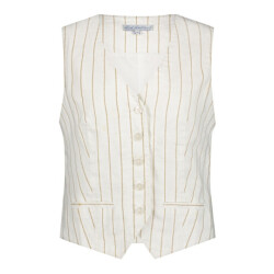 Red Button Gilet srb4514 waistcoat dark sand
