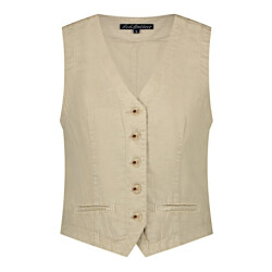 Red Button Gilet srb4506 waistcoat pebble