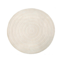 Label51 Vloerkleden agra ivory synthetisch 150x150 cm