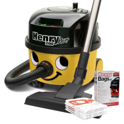 Numatic Henry next hvn-203-11 stofzuiger met zak + gratis zakken