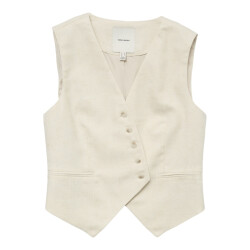 Vero Moda vmflorence sl linen waistcoat 10306673 birch