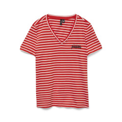 Vero Moda vmjonna vanessa ss top box jrs 10332480 fiery red