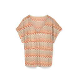 Vero Moda vmdicte ss v-neck top jrs ga vo 10328139 dubarry