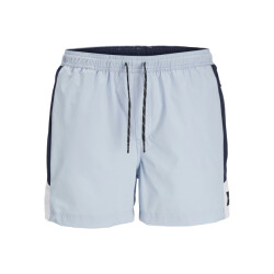 Jack & Jones Heren zwemshort jpstmaui blocked zip ijsblauw