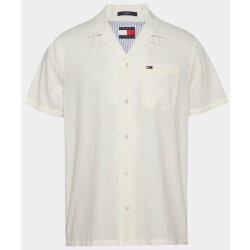 Tommy Hilfiger Casual hemd korte mouw tjm linen blend camp ss ext dm0dm20895/ybl