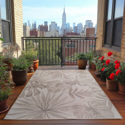 Muratap Desert solid buitenkleed – outdoor vloerkleed, boho look, weer- & uv-bestendig -