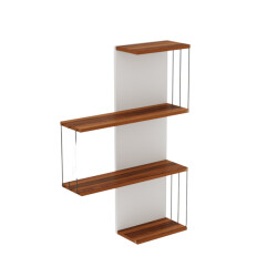 CaliCosy Wandplank met 4 legplanken h96 cm cambel