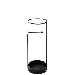 CaliCosy Paraplubak van zwart metaal h60 cm