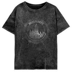 Li-cense Harry potter dames zweinstein sterrenbeeld acid wash t-shirt