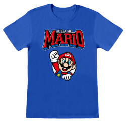 Li-cense Super mario uniseks volwassen mario t-shirt