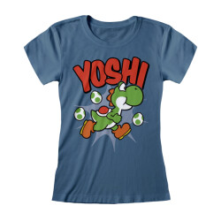 Li-cense Super mario vrouwen/dames yoshi t-shirt