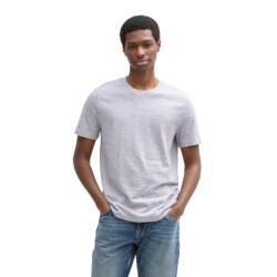 Tom Tailor Melange structured t-shirt