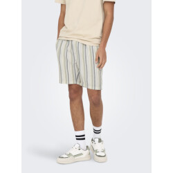 Only & Sons Onstrev life reg struc stripe short
