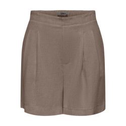 Only Onlsiesta hw linen bl shorts pnt taupe