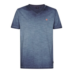 Petrol Industries Heren shirt m-1050-tsv662 5178 navy blue
