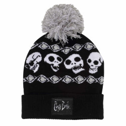 Li-cense Corpse bride skeletband uniseks volwassen sneeuw muts