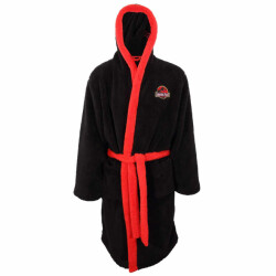 Li-cense Jurassic park badjas met logo voor volwassenen