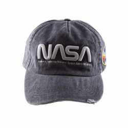 Li-cense Nasa unisex volwassenen logo vintage snapback cap