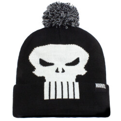 Li-cense The punisher pom pom doodshoofd muts